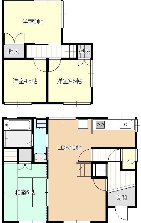 Casa em Nagahama por 42 mil mensais (18)