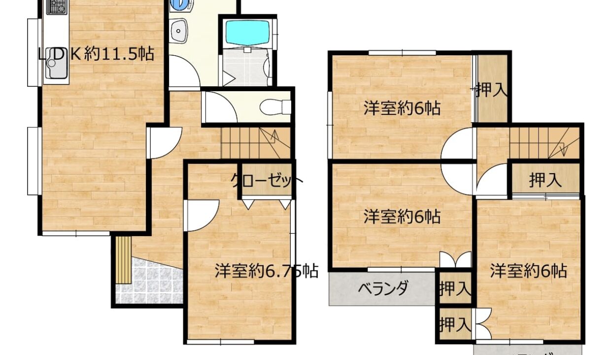 Casa em Gifu por 33 mil mês (1)